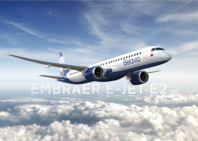 Embraer E195-E2 в ливрее 