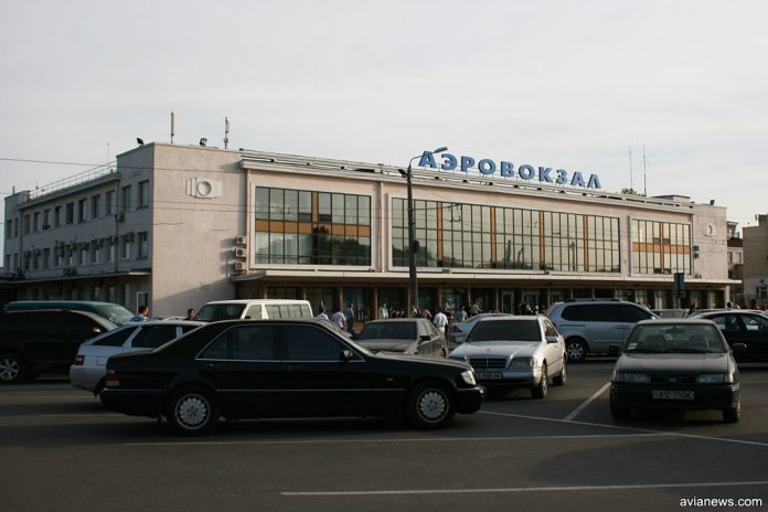 Старый терминал в аэропорту Одесса