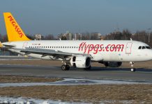 Airbus A320neo Pegasus Airlines