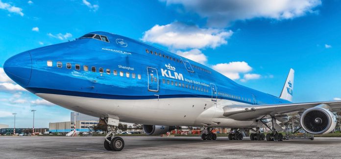 Boeing 747 Combi KLM