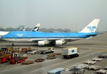 Boeing 747 Combi KLM