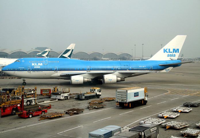 Boeing 747 Combi KLM