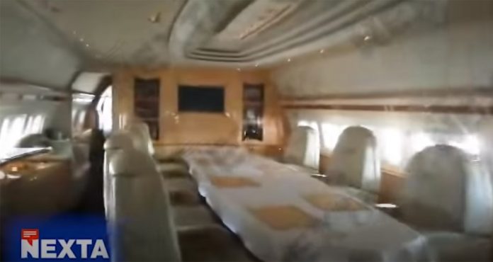 Интерьер Boeing 767? на котором летает президент Беларуси Александр Лукашенко