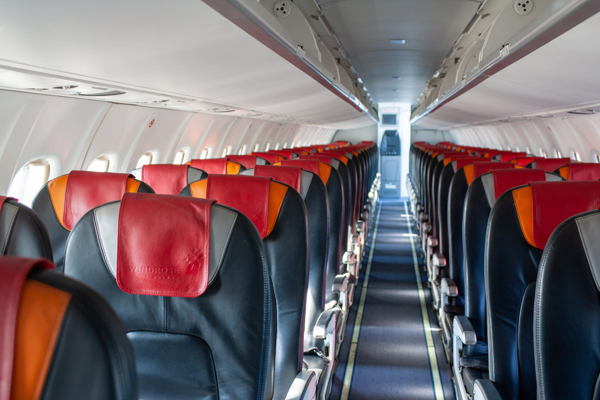 Салон ATR 72-600 "Роза Ветров"