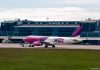 Airbus A320 Wizz Air в аэропорту Катовице