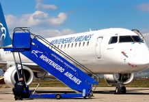 Embraer 195 Montenegro Airlines