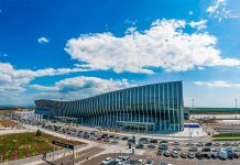 Новый терминал в аэропорту Симферополь