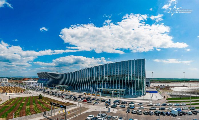 Новый терминал в аэропорту Симферополь