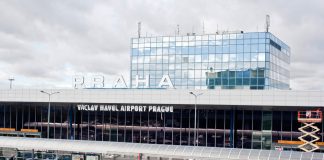 Терминал в аэропорту Прага