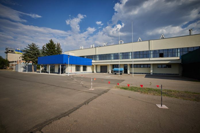 Терминал в аэропорту Николаев