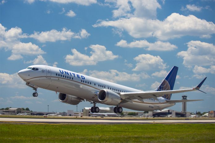 Boeing 737 MAX 9 United Airlines