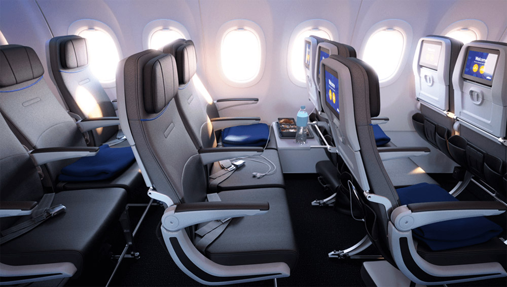 Эконом-класс в Airbus A321LR jetBlue