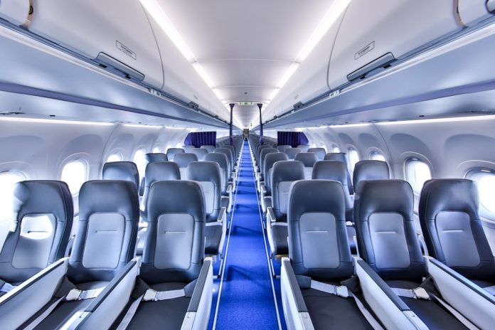Airbus A321neo Lufthansa с салоном Airspace Cabin