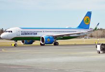 Airbus A320 Uzbekistan Airways