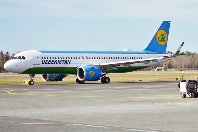 Airbus A320 Uzbekistan Airways