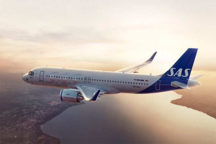 Airbus A320neo Scandinavian Airlines SAS