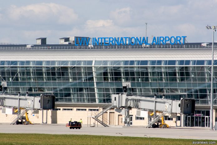Терминал в аэропорту Львов