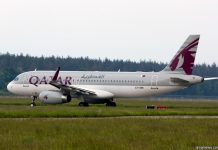 Airbus A320 Qatar Airways