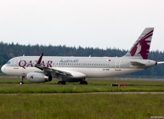 Airbus A320 Qatar Airways