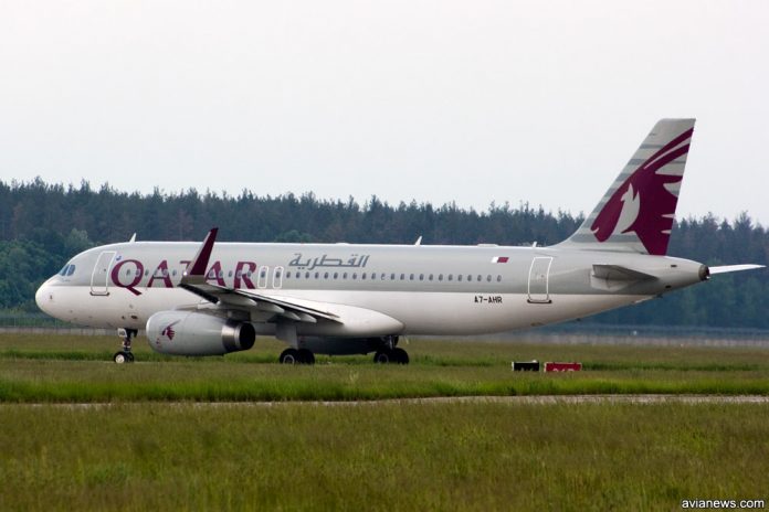 Airbus A320 Qatar Airways