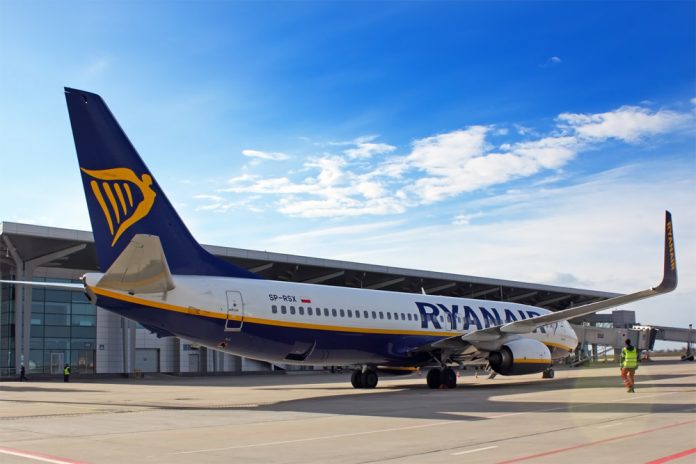 Boeing 737-800 Ryanair в аэропорту Харьков