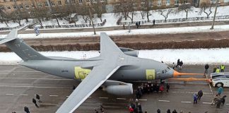 Первый летный образец Ан-178-100Р