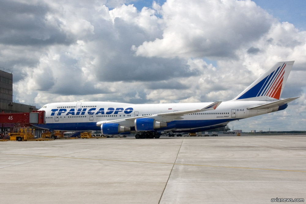 Первой Boeing 747 в Россию ввезла "Трансаэро"