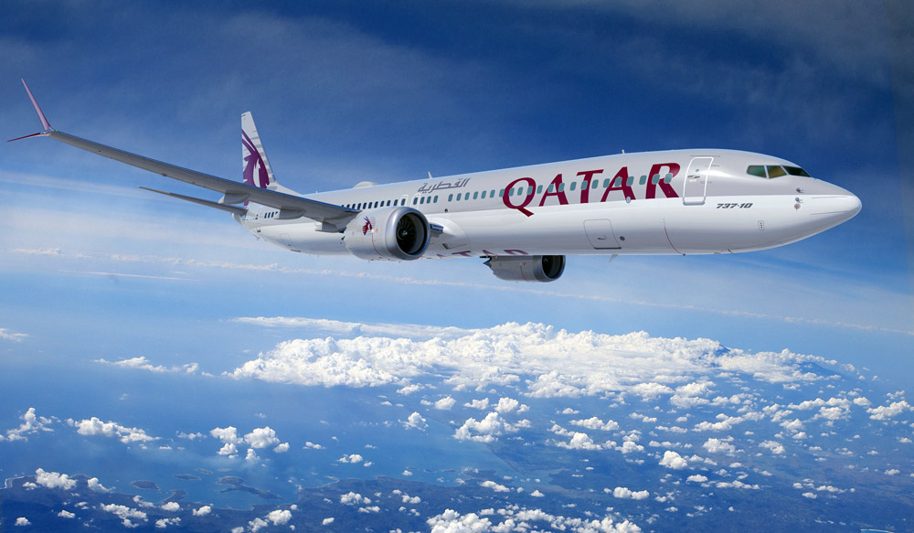 Boeing 737-10 Qatar Airways