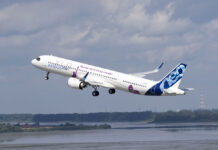 Первый взлет Airbus A321XLR