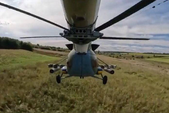 Вертоліт Мі-8 української армії
