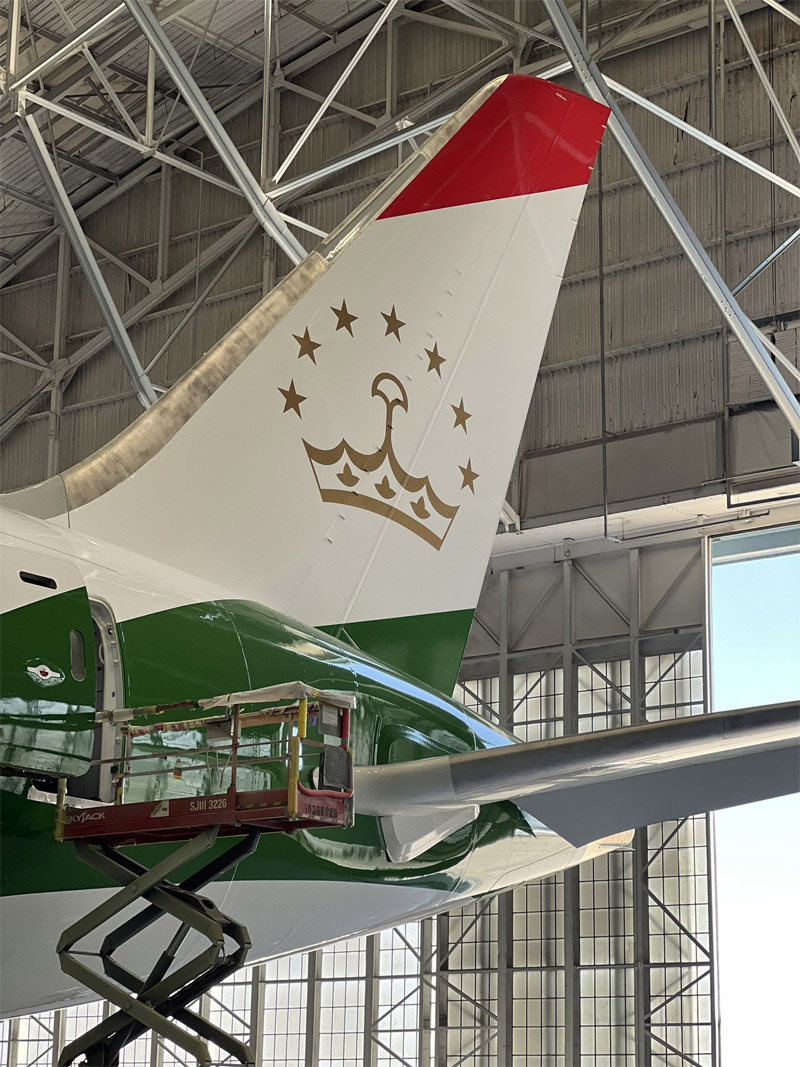 Boeing 787-8 для президента Таджикистана