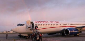 Boeing 737 Georgian Airways