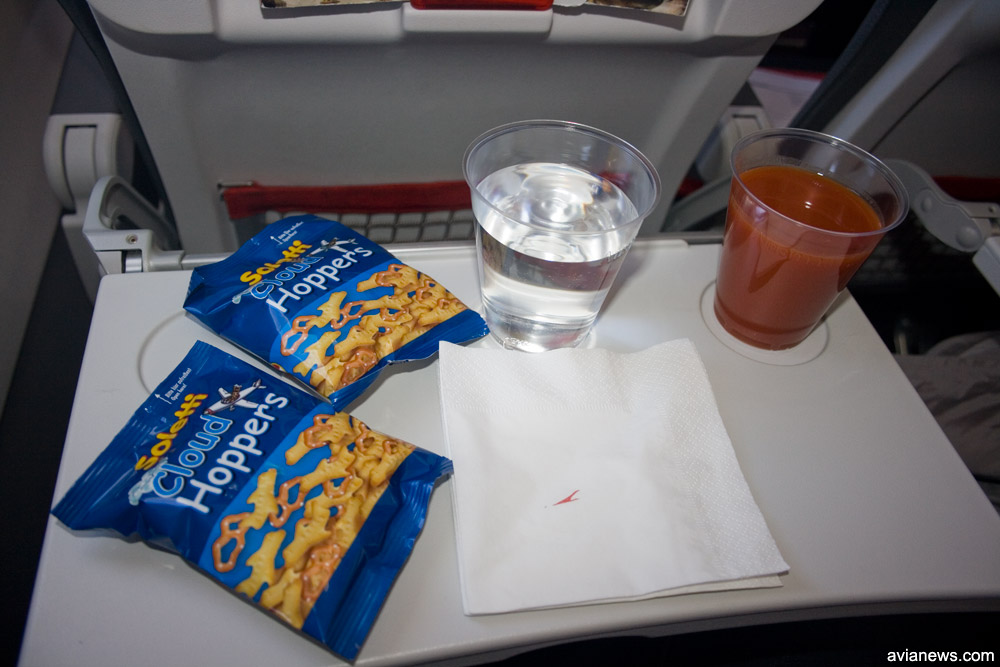 Питание Austrian Airlines, 2012 год