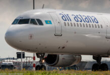 Airbus A321 Air Astana