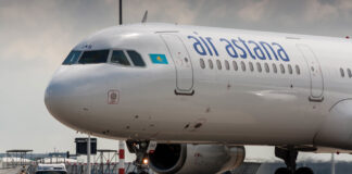 Airbus A321 Air Astana