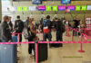 Регистрация пассажиров Wizz Air в аэропорту