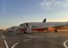 Boeing 737 SkyUp и "Роза Ветров" в аэропорту Кишинев
