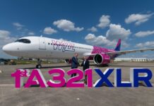 Первый Airbus A321XLR сверхбольшой дальности для Wizz Air