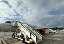 Airbus A321neo в ливрее SkyUp
