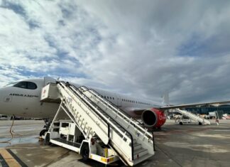 Airbus A321neo в ливрее SkyUp
