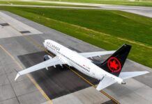 Boeing 737 MAX 8 Air Canada