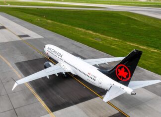 Boeing 737 MAX 8 Air Canada